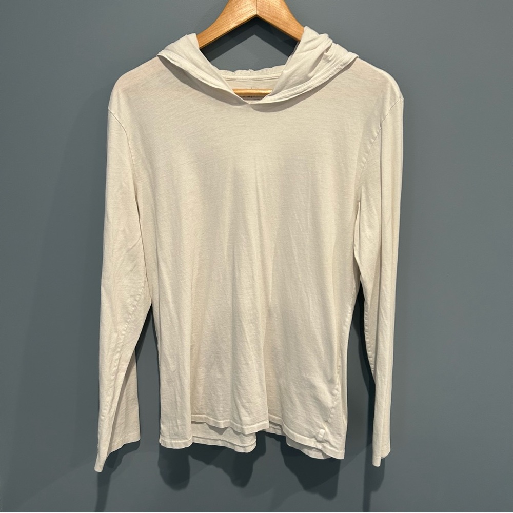 Armani Exchange long sleeved t shirt with hood